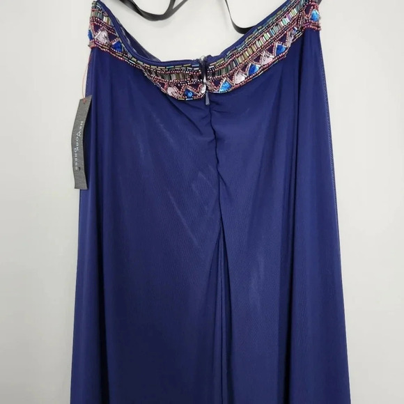 Primavera Prom Dress Size 10 NWT 2-Piece Beaded Style 1594 Midnight Couture - Picture 8 of 16